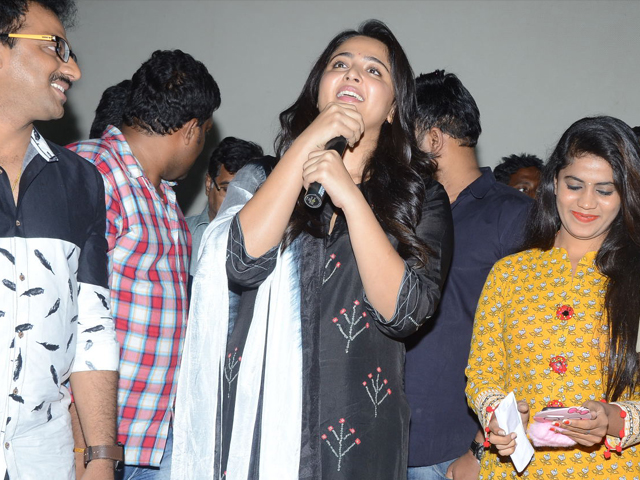 Bhaagamathie Success Tour in Rajamundry
